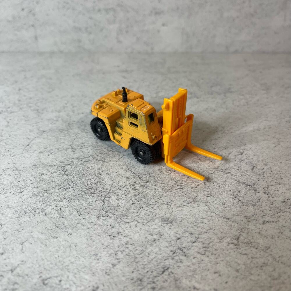 Vintage TOMICA 1976 Toyota No.12 1/120 scale Forklift Truck Made in Japan